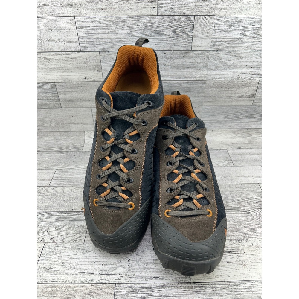 Vasque Juxt Men Hiking Shoes Peat Roasted Pecan Suede Low Top Size 12 M